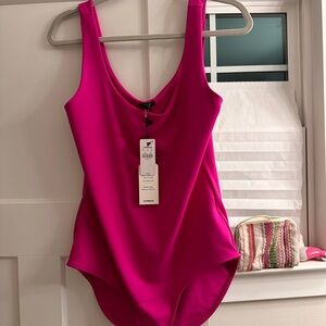 Express Hot Pink Bodysuit